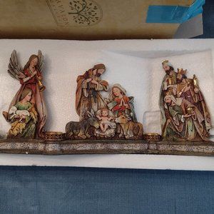 Nativity and Advent Candleholder in One!